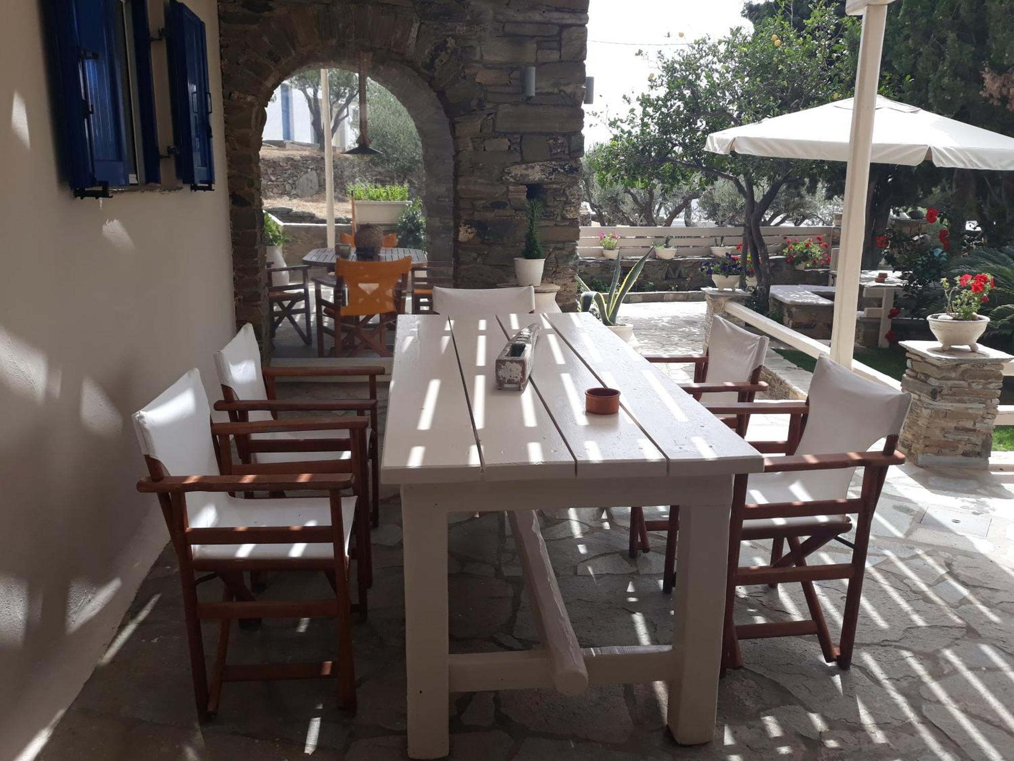 Villa Romanos Summer House Agios Romanos Zimmer foto